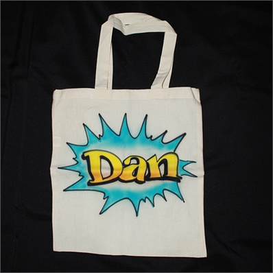Airbrush Tote Bags